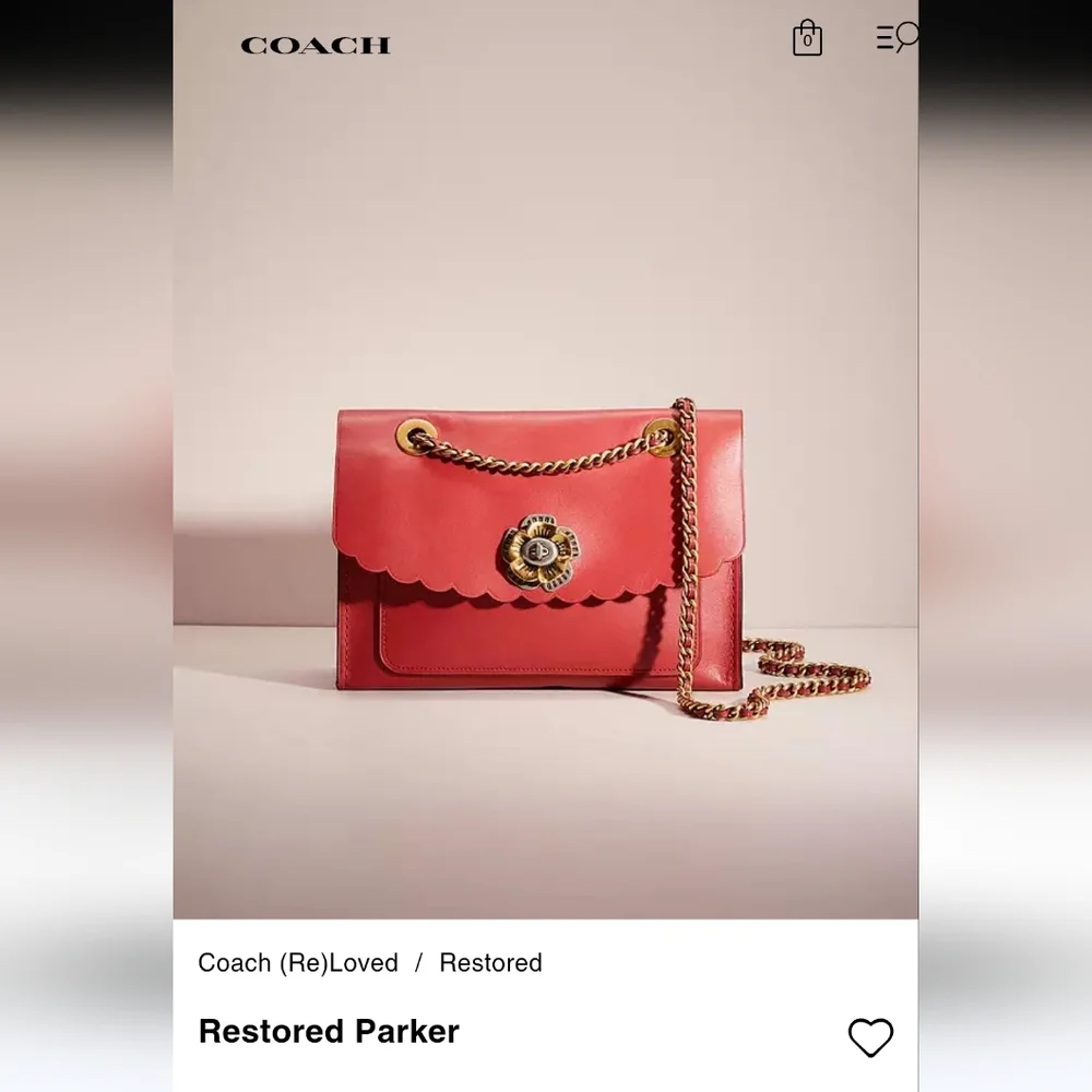 Coach Parker Crossbody  Shoulder  Bag - Picture 3 of 16